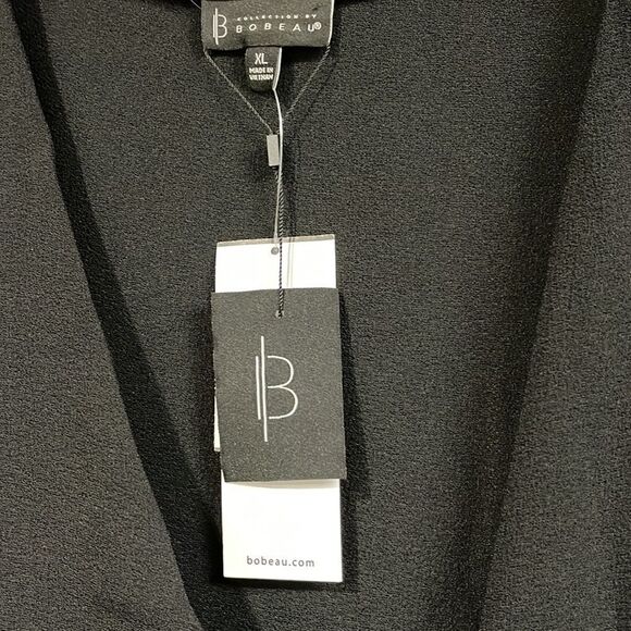 DOUBLE Breasted Cut Blazer XL oversized
Black w White Side Stripe NWT - Picture 5 of 6